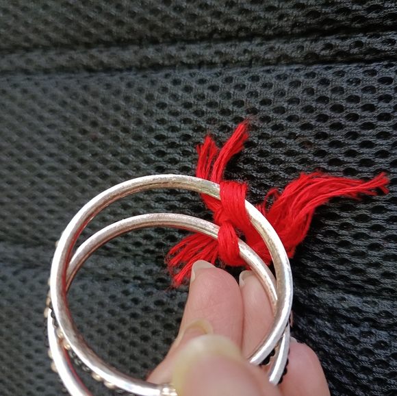 Pure sterling silver nazariya for new born - Picture 4 of 5